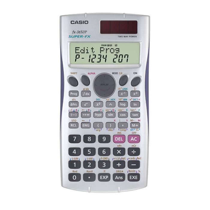 Casio Calculator FX3650P