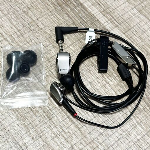 Auriculares Blackberry Diseño Porsche con Micrófono - Negro