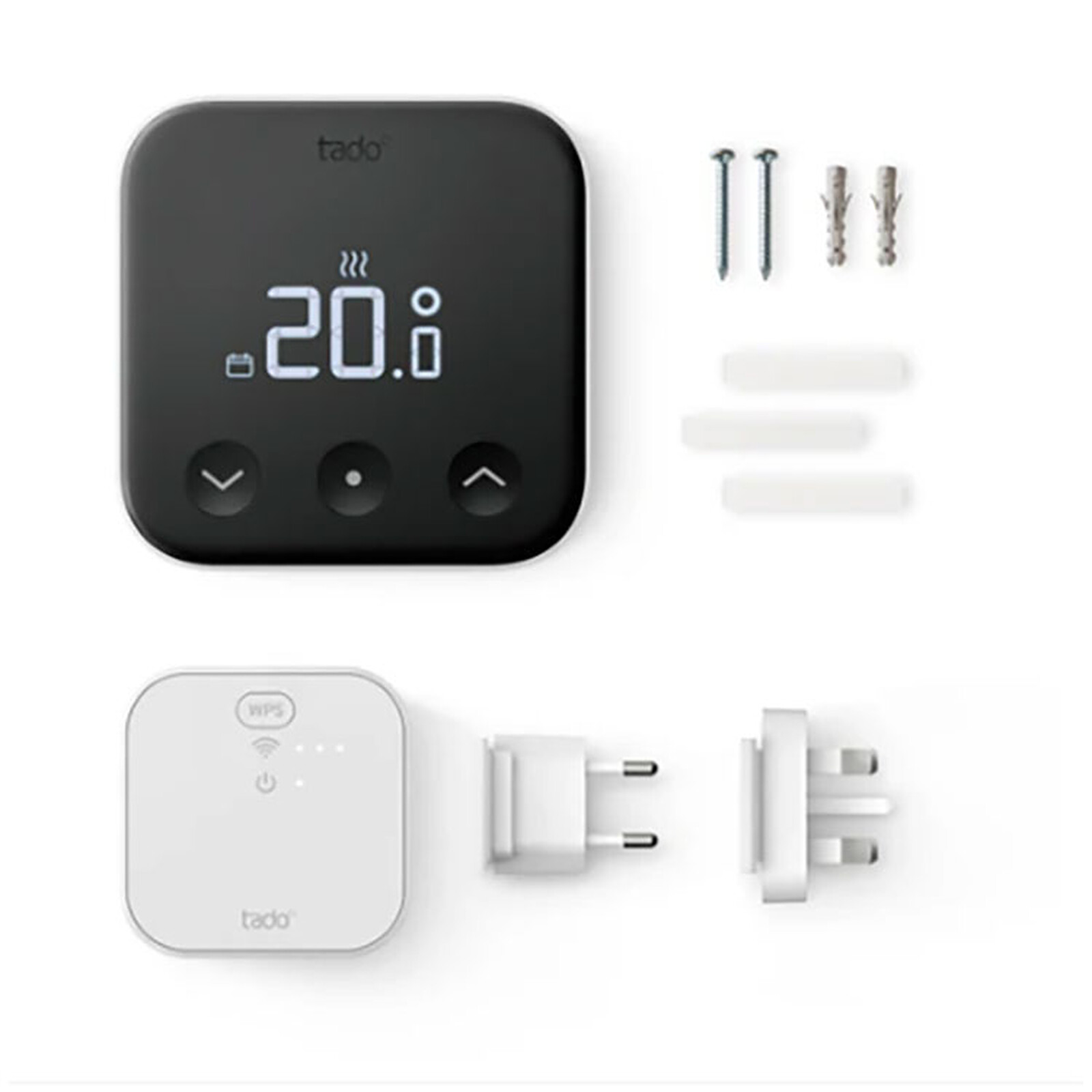 Termostato inteligente inalámbrico Tado X + Puente X - Kit de inicio