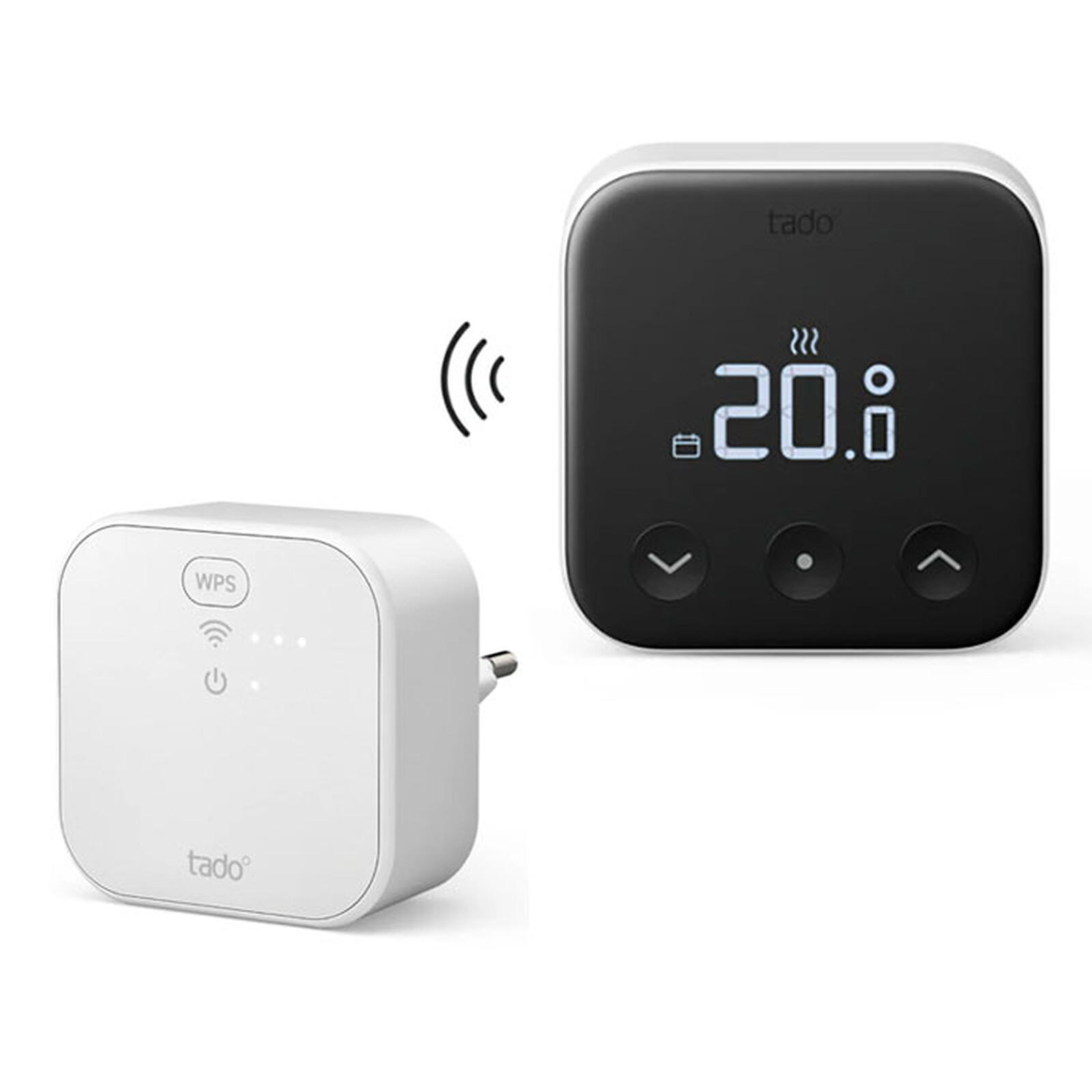 Termostato inteligente inalámbrico Tado X + Puente X - Kit de inicio