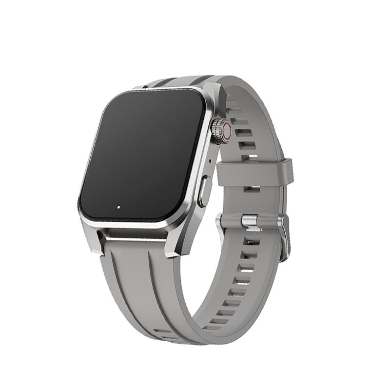 Rainbuvvy Smartwatch GT86, 1.96-inch, Sport Mode, Bluetooth Call, Sleep Monitoring, Gray