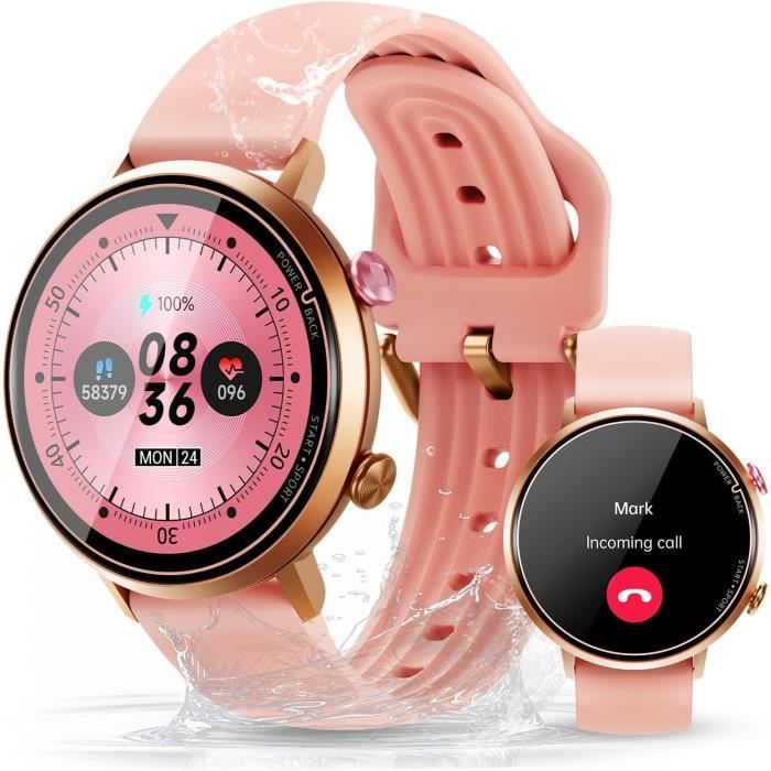 OUKITEL BT60 Women's Smartwatch - 1.32" HD AMOLED - 100+ Sport Modes - Bluetooth 5.2