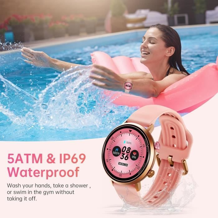 Oukitel Connected Watch BT60 - 1.32" AMOLED - 100+ Sport Modes - Waterproof 5ATM