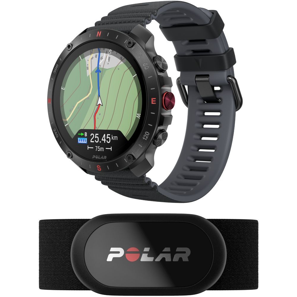 Reloj deportivo Polar GRIT X2 PRO Negro Nocturno S-L + H10 - Multicolor