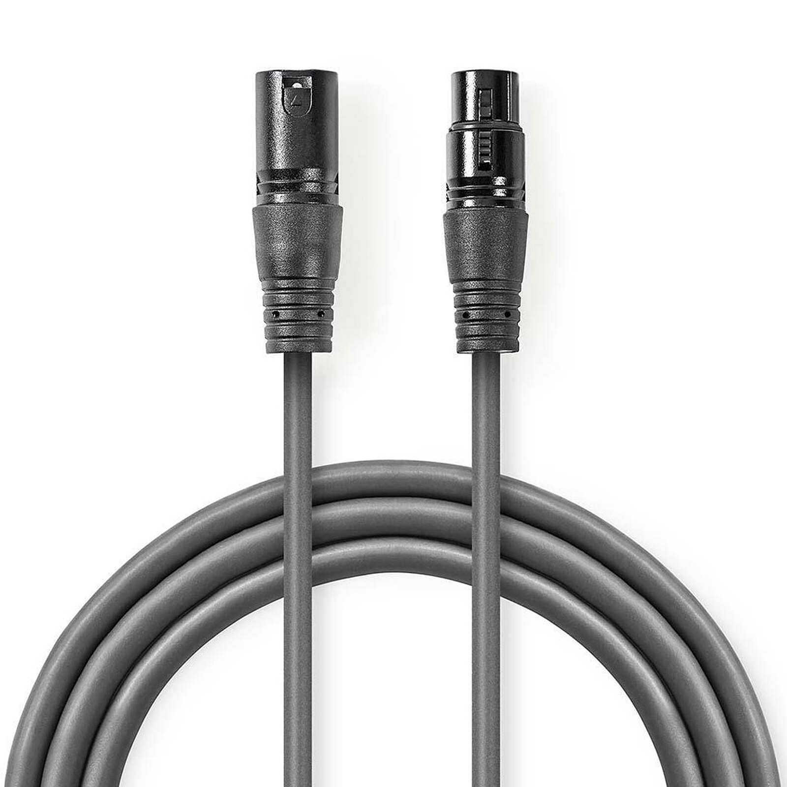 Nedis XLR balanced cable M/F (3m)