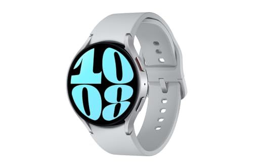 Reloj inteligente Samsung Galaxy Watch 6, 44 mm, plata