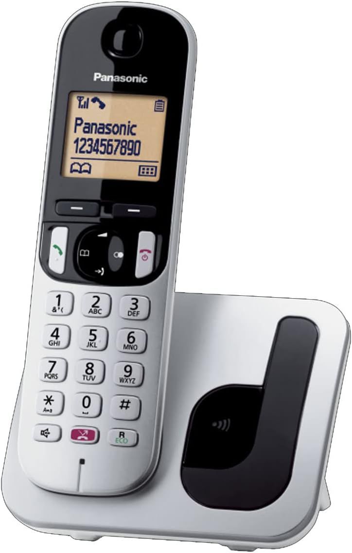 Panasonic Cordless Telephone KX-TGC250, Silver