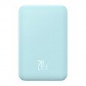 Batería portátil magnética Baseus Mini 5000 mAh 20 W (Azul)