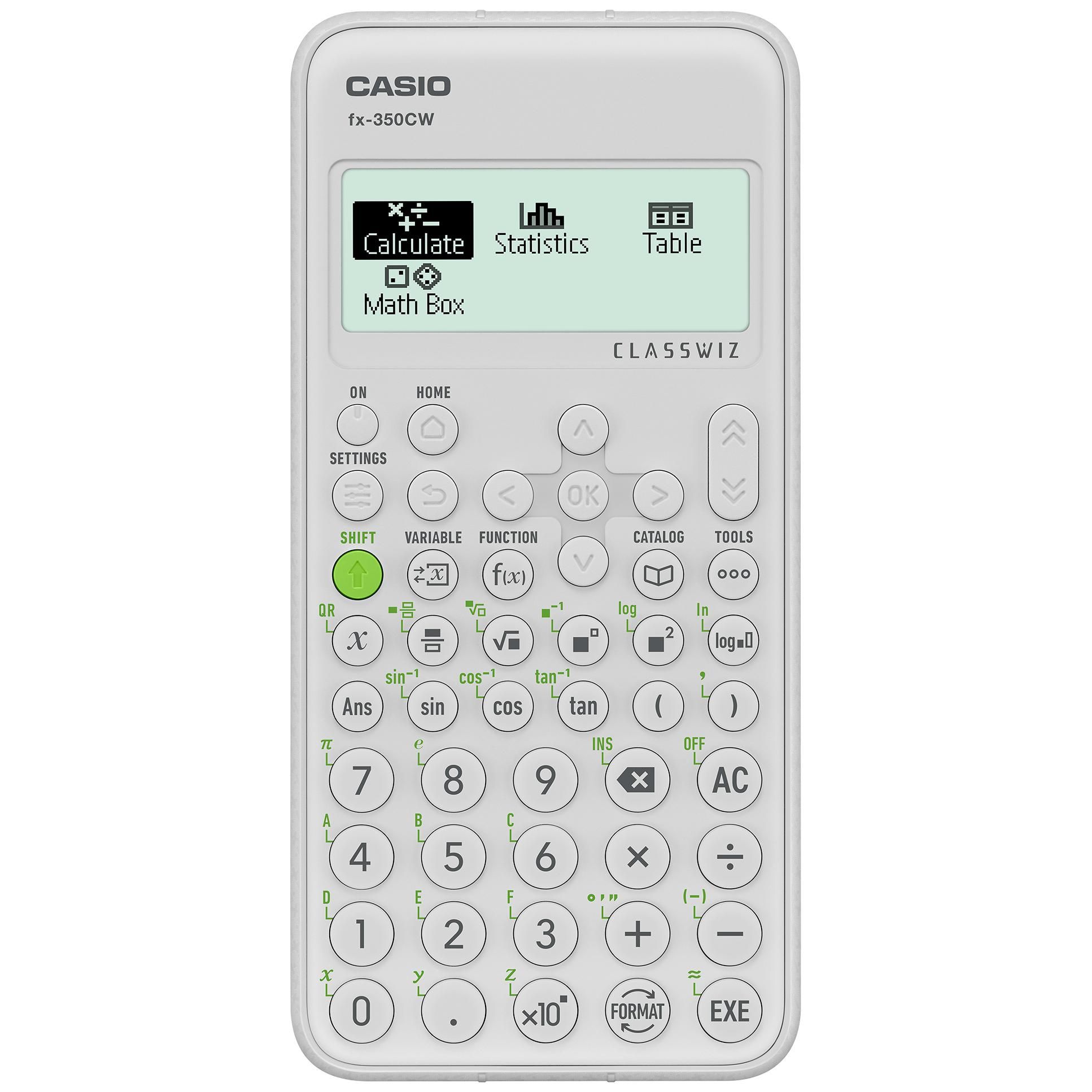Casio fx-350CW Pocket Scientific Calculator