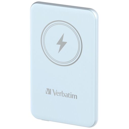Batería Verbatim Charge 'n' Go de 5000 mAh de Litio Polímero (LiPo) con Carga Inalámbrica