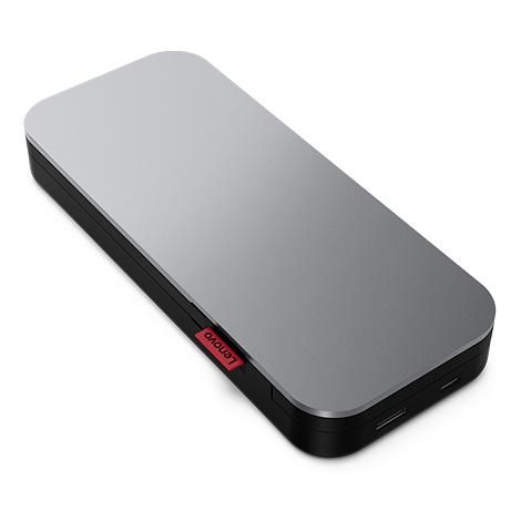 Lenovo Go 20000mAh Lithium-Ion (Li-ion) Power Bank Black and Grey