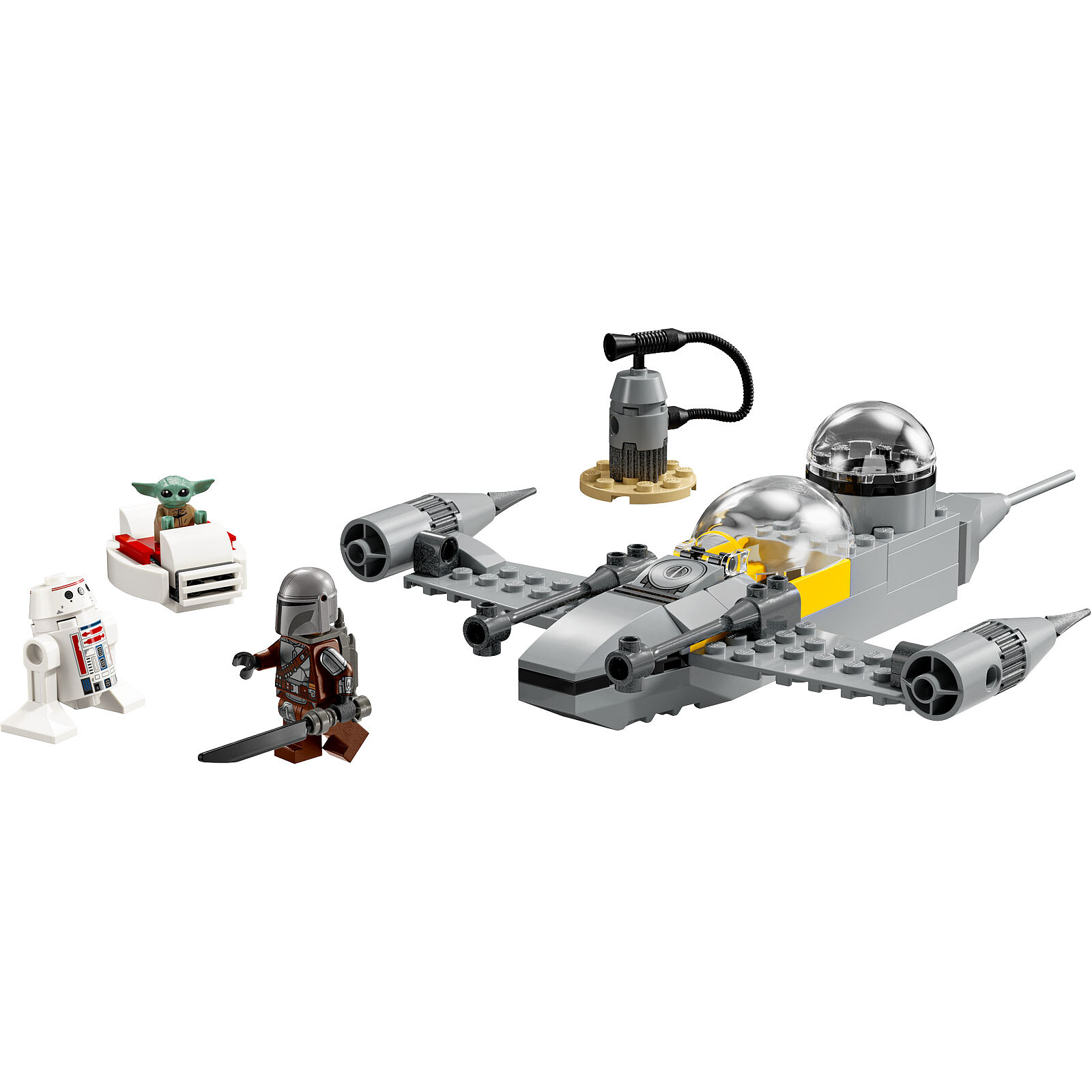  LEGO Star Wars 75410 Mando and Grogu's N-1 Fighter 