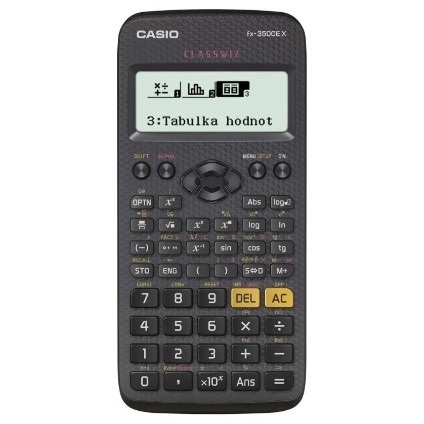 Casio FX-350CE X Desktop Scientific Calculator, Black