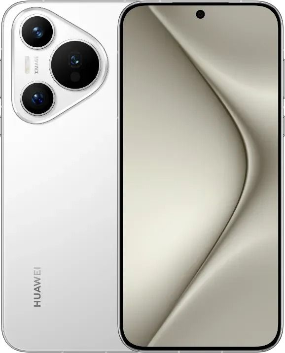 Huawei Pura 70 256GB Dual SIM Smartphone, 6.6" Full HD+ Display, 12GB RAM, White