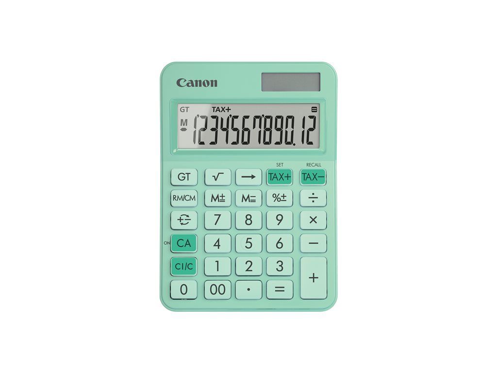 Canon LS-125KB Solar/Battery Desk Calculator - 12-Digit
