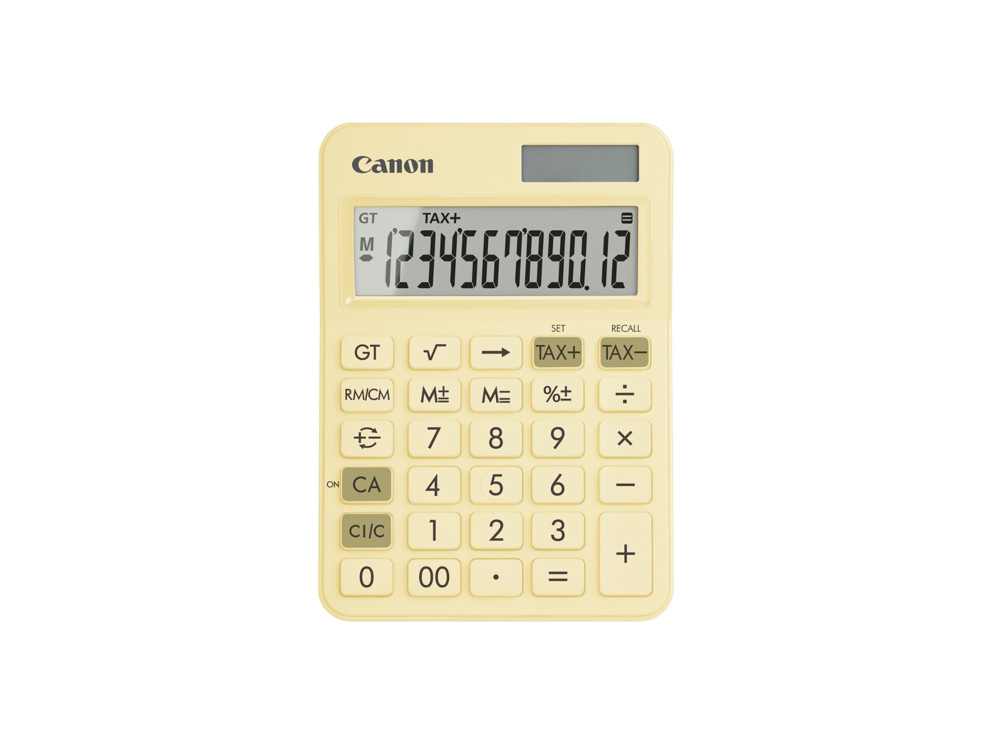 Canon LS-125KB Solar & Battery Powered Calculator - 12-Digit