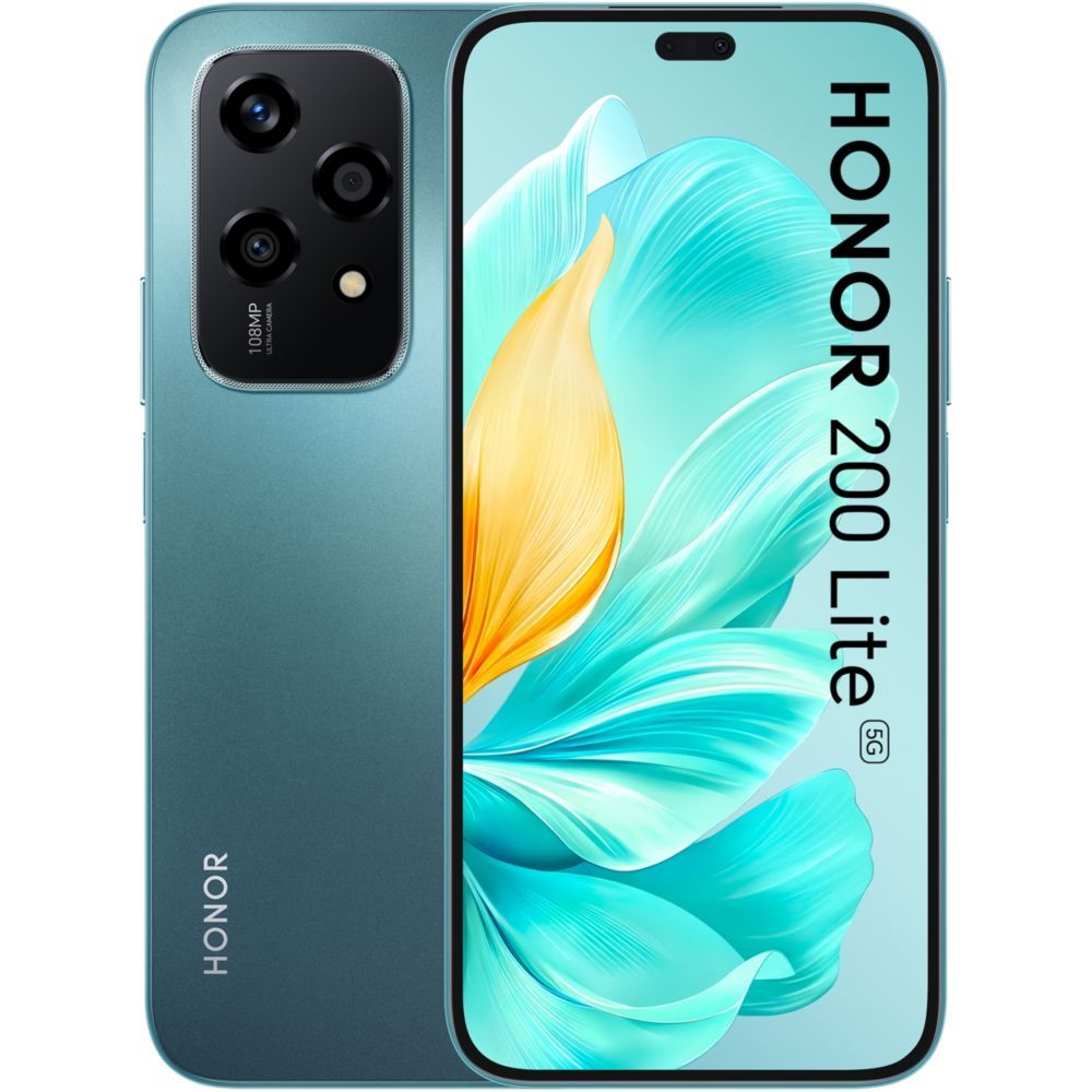 Honor 200 Lite 5G 256GB Blue Cyan Lake
