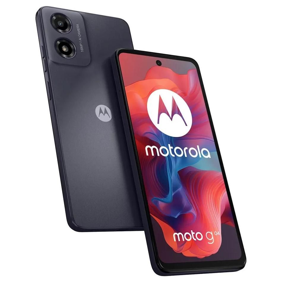 Motorola Moto G - 6.56" FHD+ Display, 8GB RAM, 128GB Storage, Dual SIM, Android 14, 5000mAh Battery, Black