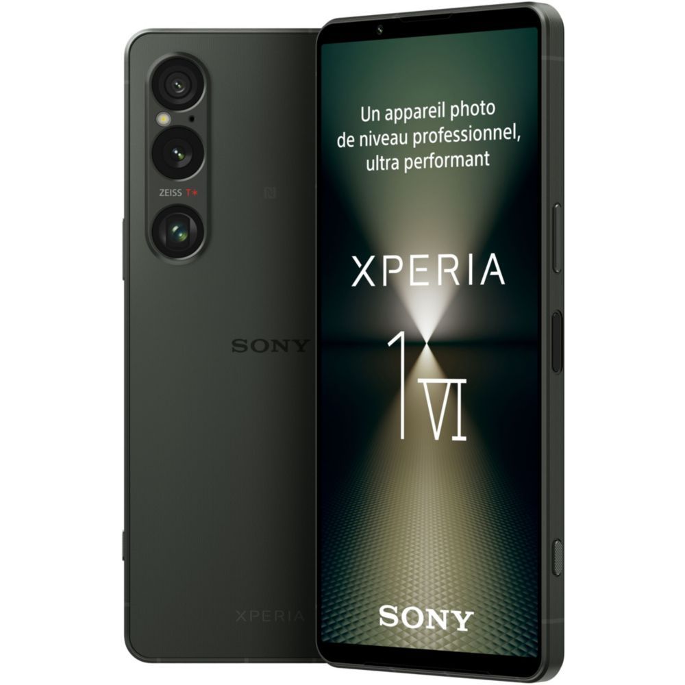 Sony Xperia 1 VI 5G - 256 Go, Vert/Kaki