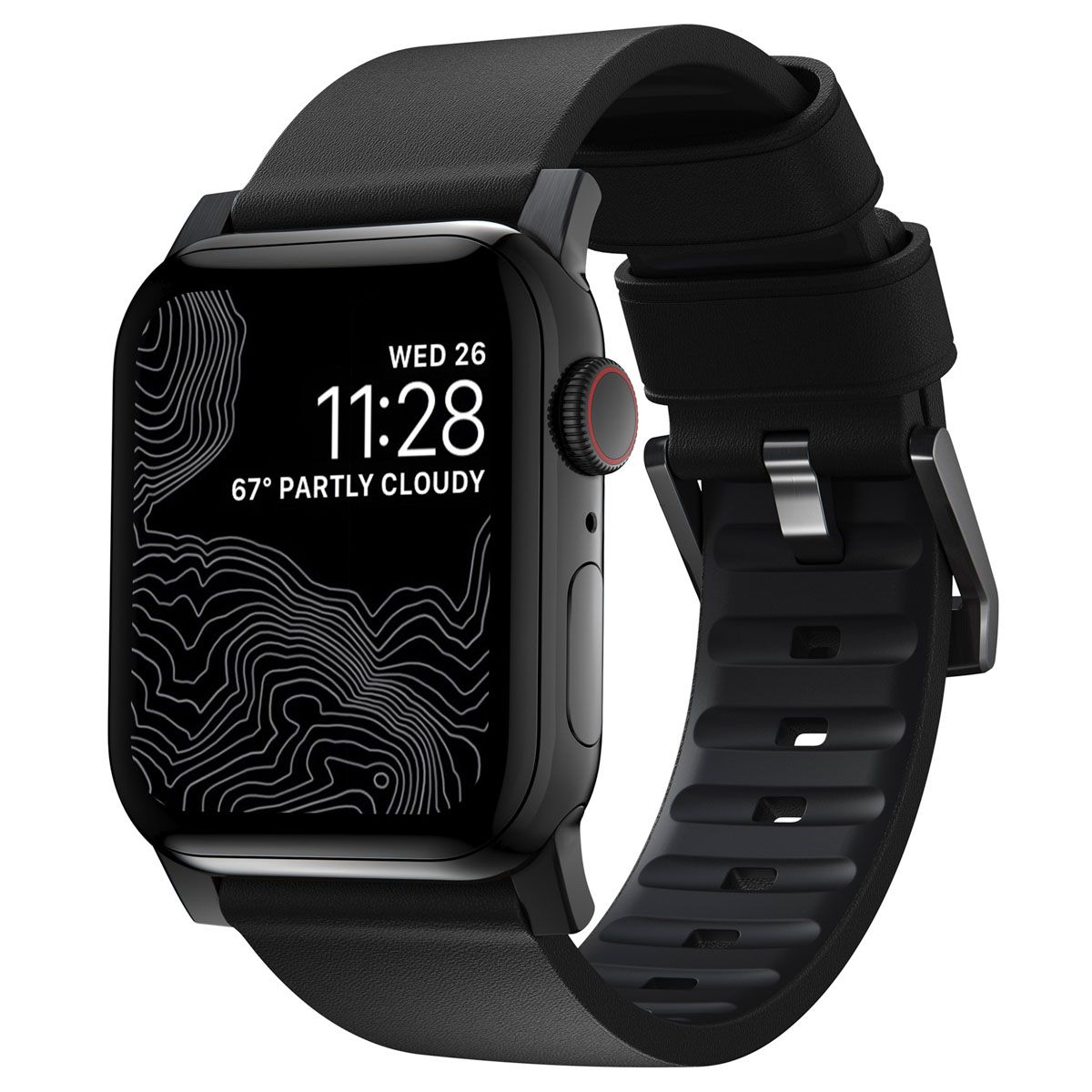 Nomad Active Pro Watch Bracelet - 42/44/45/49mm, Black