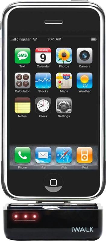 Batería portátil recargable ACV 800 mAh - Negra para Apple iPod clásico