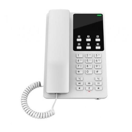 Grandstream Networks GHP620W Fixed Phone, White, 2 Lines, LCD, Wi-Fi