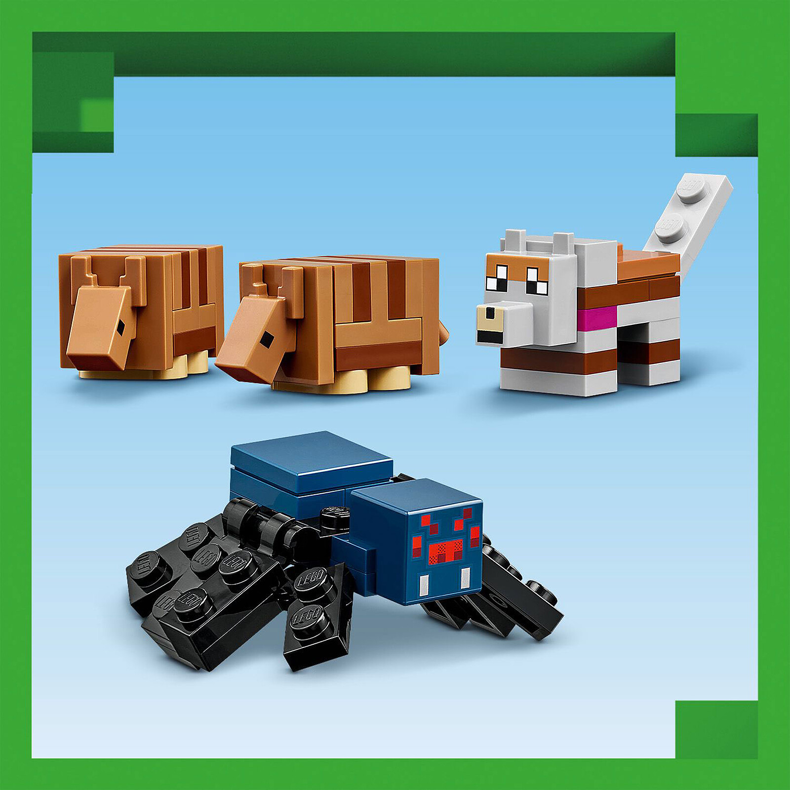 LEGO Minecraft 21269 - Expédition minière Armadillo
