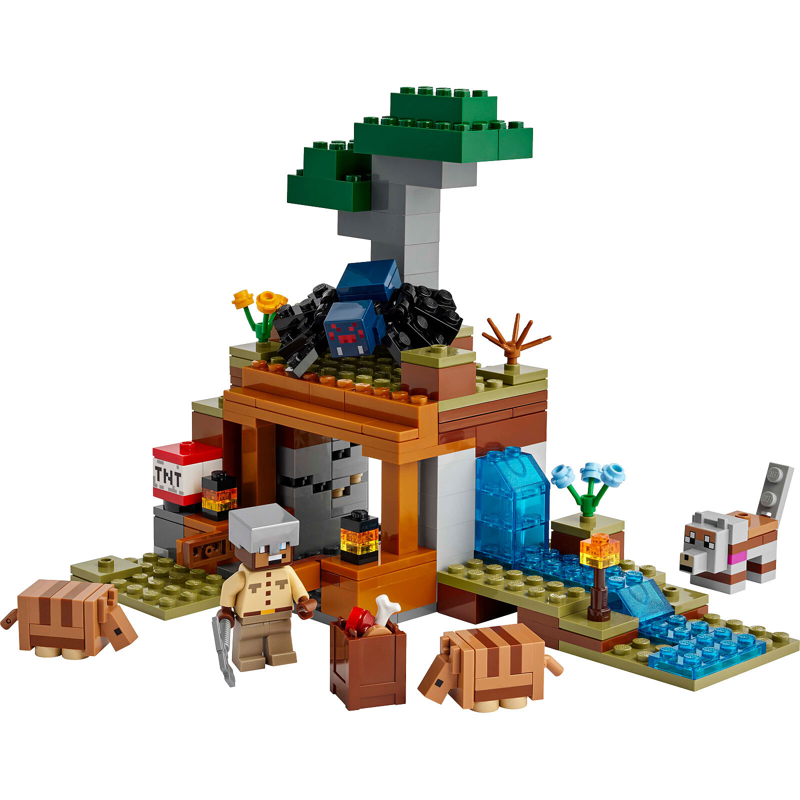 LEGO Minecraft 21269 - Expédition minière Armadillo