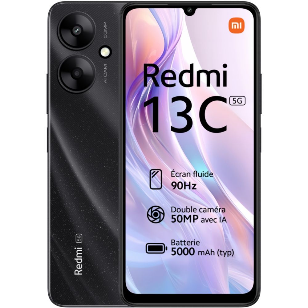 Xiaomi Redmi 13C 128GB Black 5G