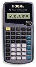 Cálculo científico de bolsillo Texas Instruments TI-30XA