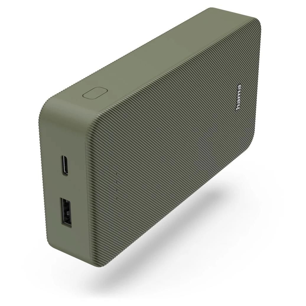Hama Lithium-Polymer (LiPo) Power Bank 20000 mAh Green