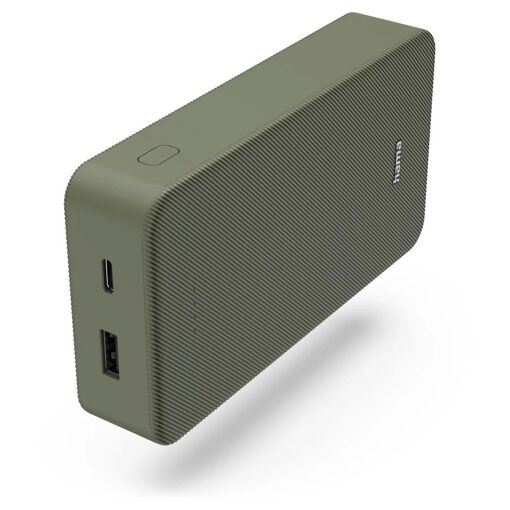 Hama Lithium-Polymer (LiPo) Power Bank 20000 mAh Green
