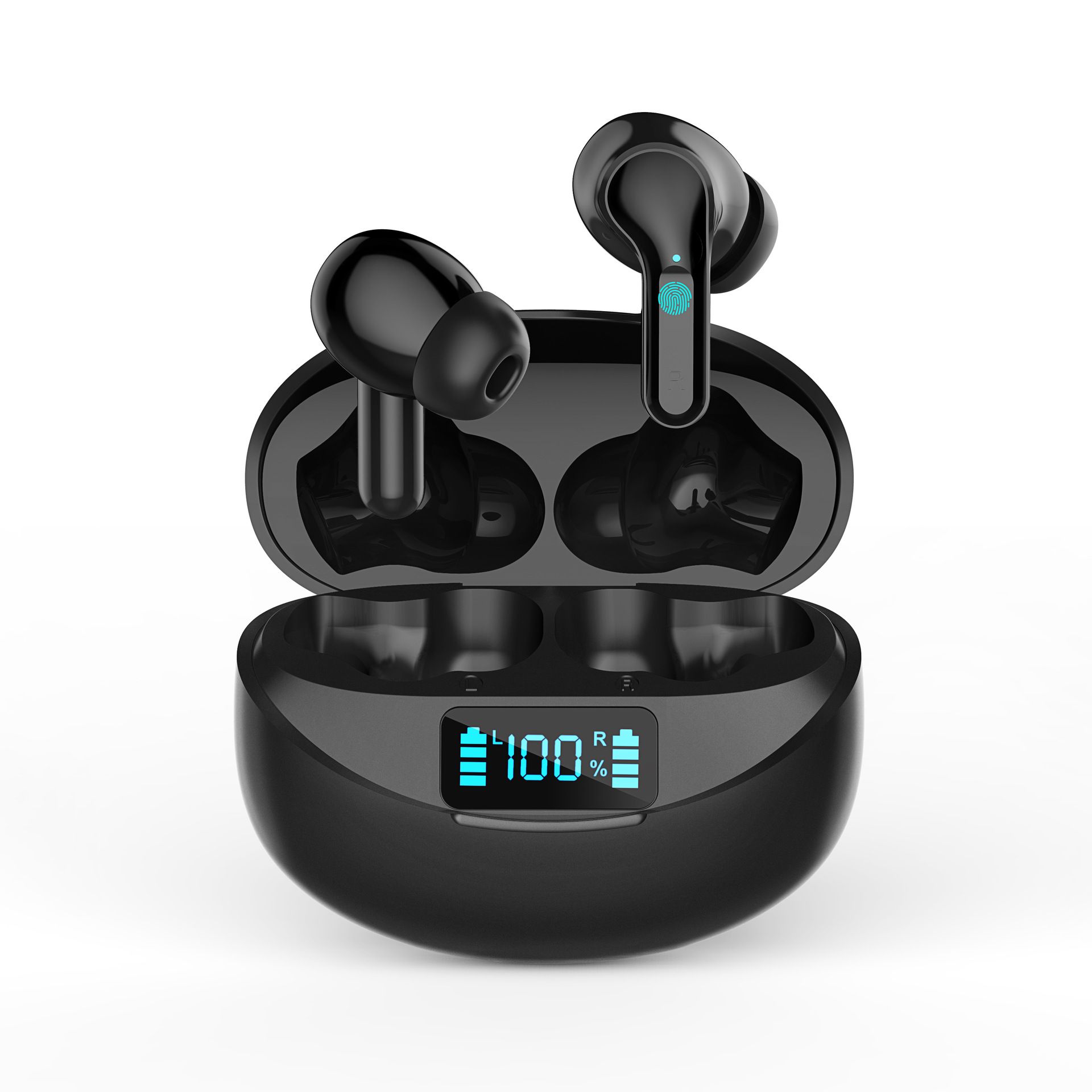Wireless Sport Earbuds Bluetooth 5.3 - Black