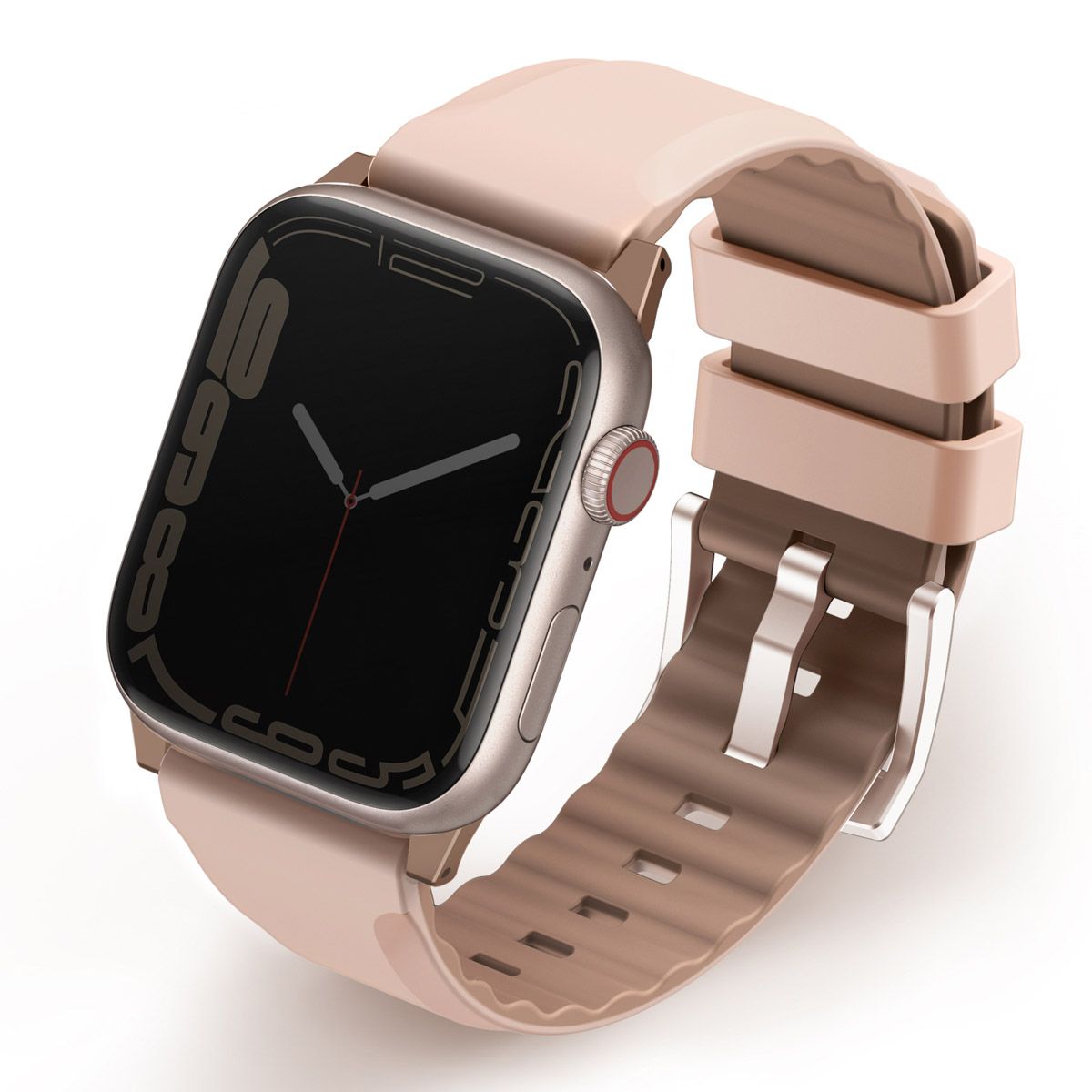 Uniq Linus Silicone Airosoft Watch Strap - 38/40/41mm, Rose