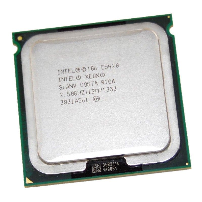Intel Xeon E5420 Quad-Core CPU 2.5GHz 1333MHz 12MB LGA771 SLANV Processor