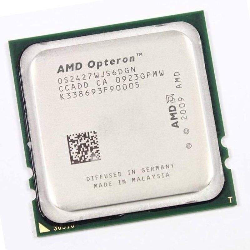 AMD Opteron 2427 CPU, 2.2GHz, 6 Cores, 6MB Cache, Socket 1207 (OS2378WAL4DGI)