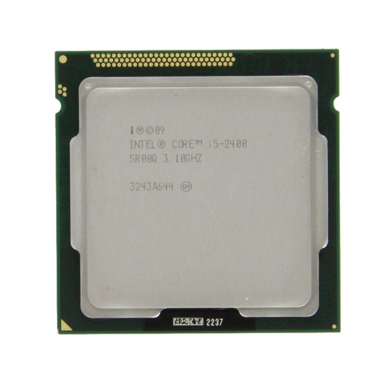 Intel Core i5-2400 CPU, 3.1GHz, 4 Cores, LGA1155 Socket