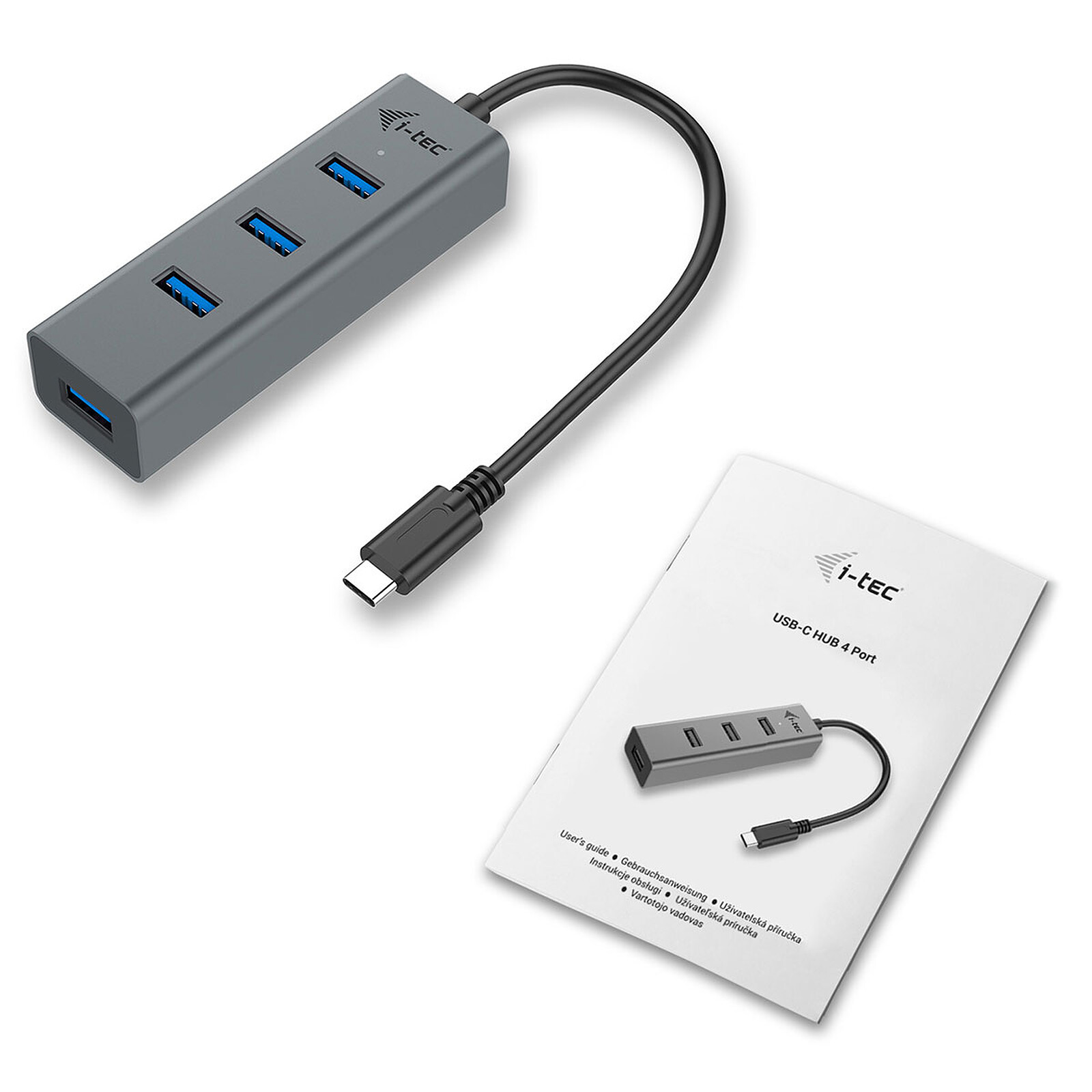 i-tec USB-C Metal Hub 4 Port