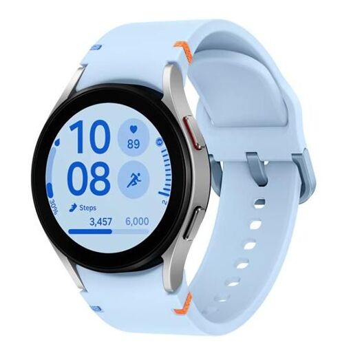 Samsung Galaxy Watch FE - Reloj inteligente deportivo de 40 mm con pantalla de 1,2 pulgadas, 16 GB, NFC, Wi-Fi, Bluetooth, 26,6 g, plata