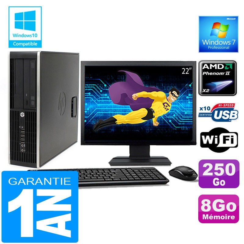 HP Compaq 6005 Pro SFF Desktop Computer