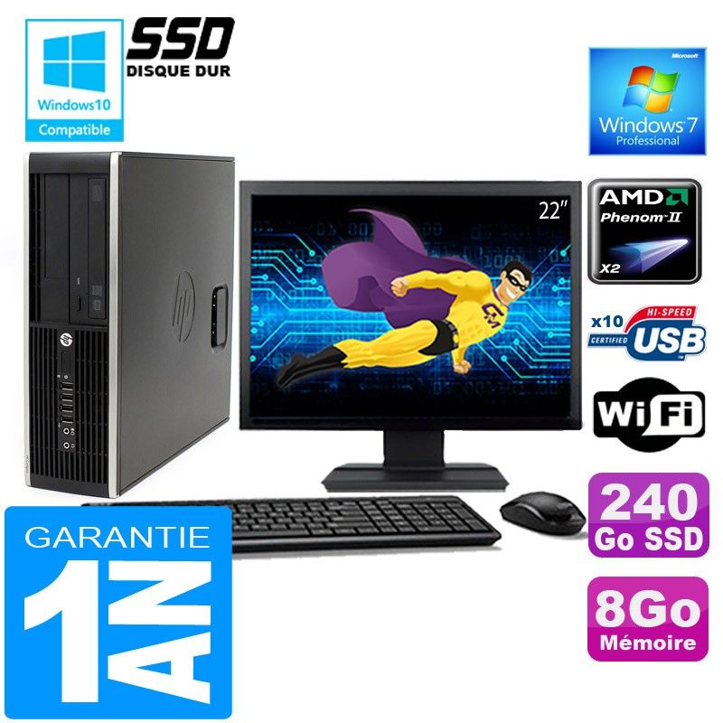 HP Compaq 6005 Pro SFF Desktop Computer