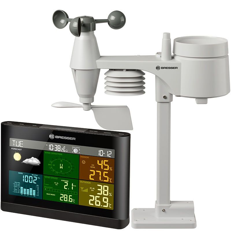 Bresser Comfort 5-in-1 Weather Station - Color, 7002551