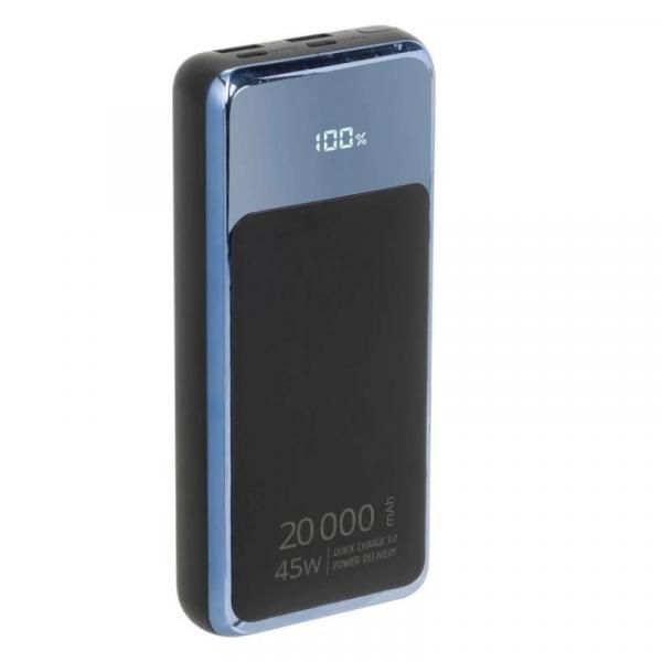 Rivacase 20000mAh Lipo Power Bank (Black, Blue)