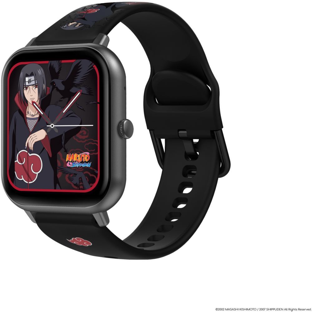 Abyx Fit Itachi Uchiwa Touch 3 Smartwatch (Size: 40mm, Color: Black, Capacity: 1.2inch)