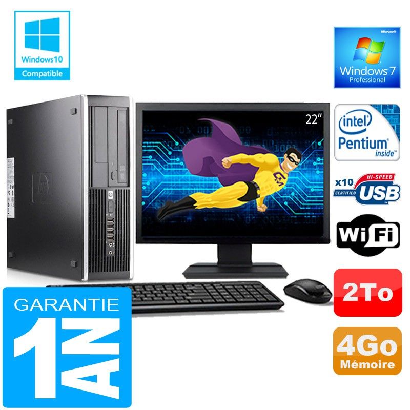 HP Compaq 6000 Pro SFF Desktop Computer
