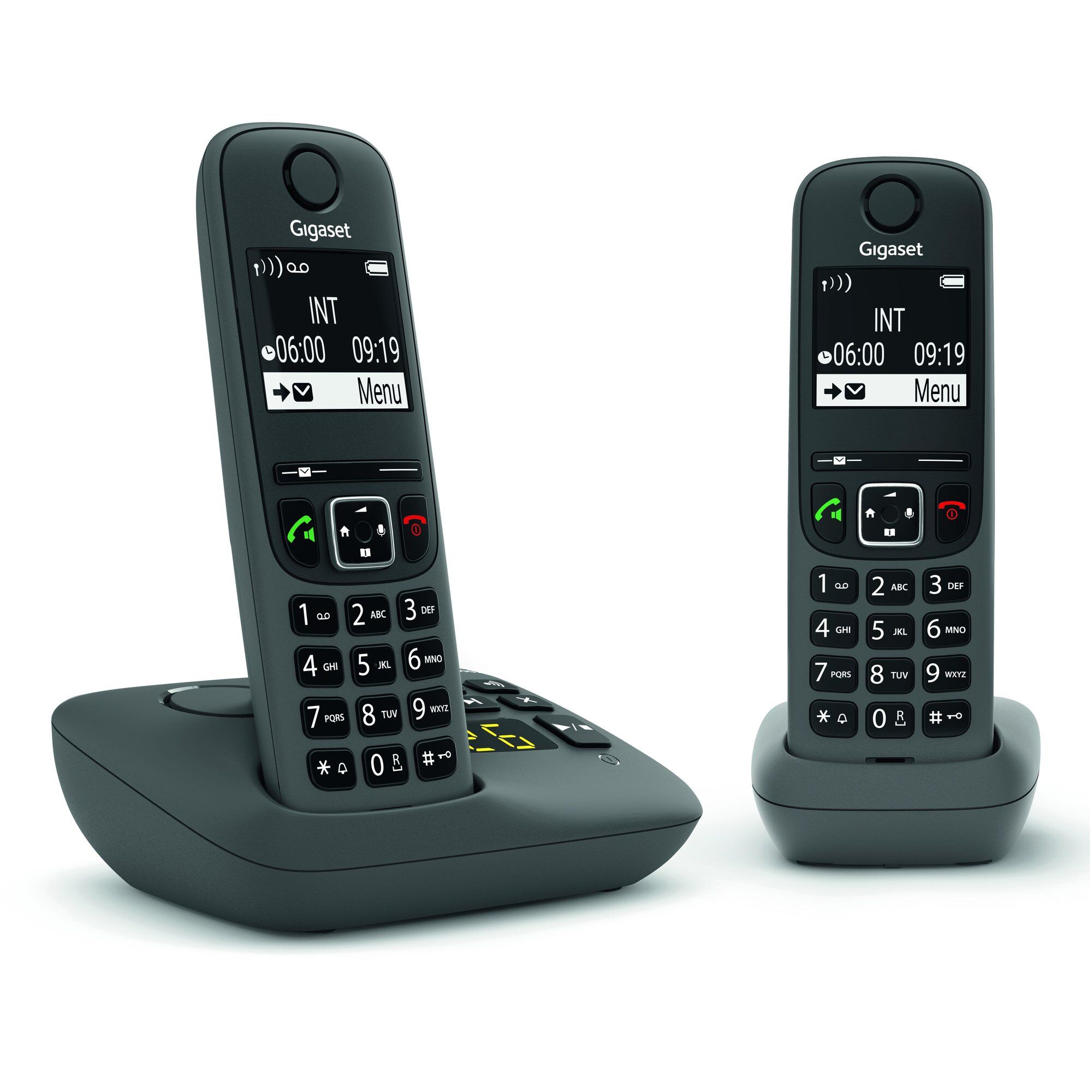 Gigaset AE690A Analog/DECT Phone with Caller ID