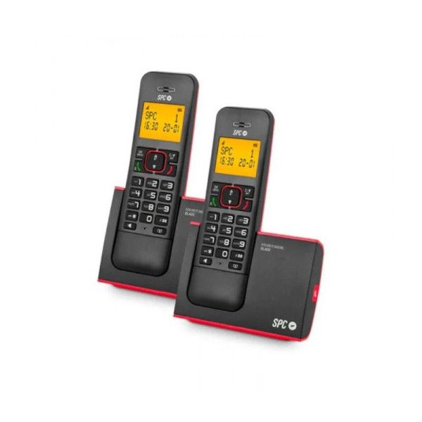SPC DECT Phone Blade ID AG50 Duo Red