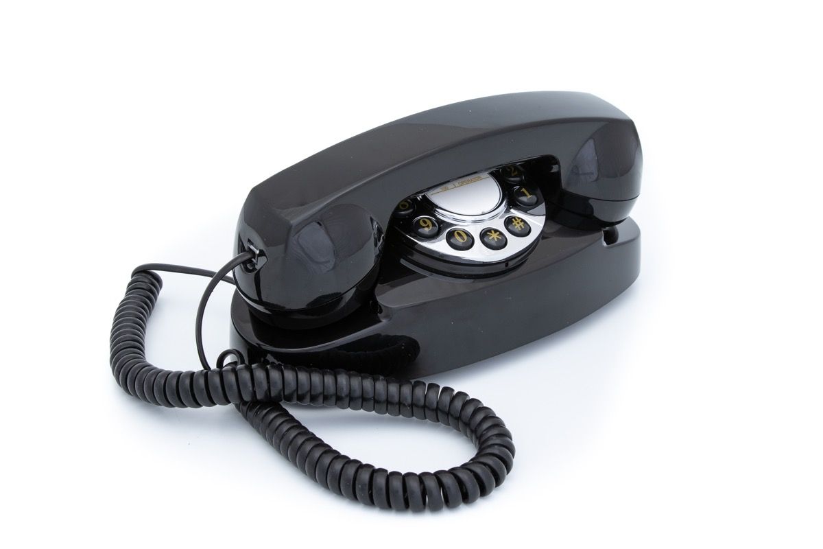 GPO Retro Audrey Analog Phone (Black)