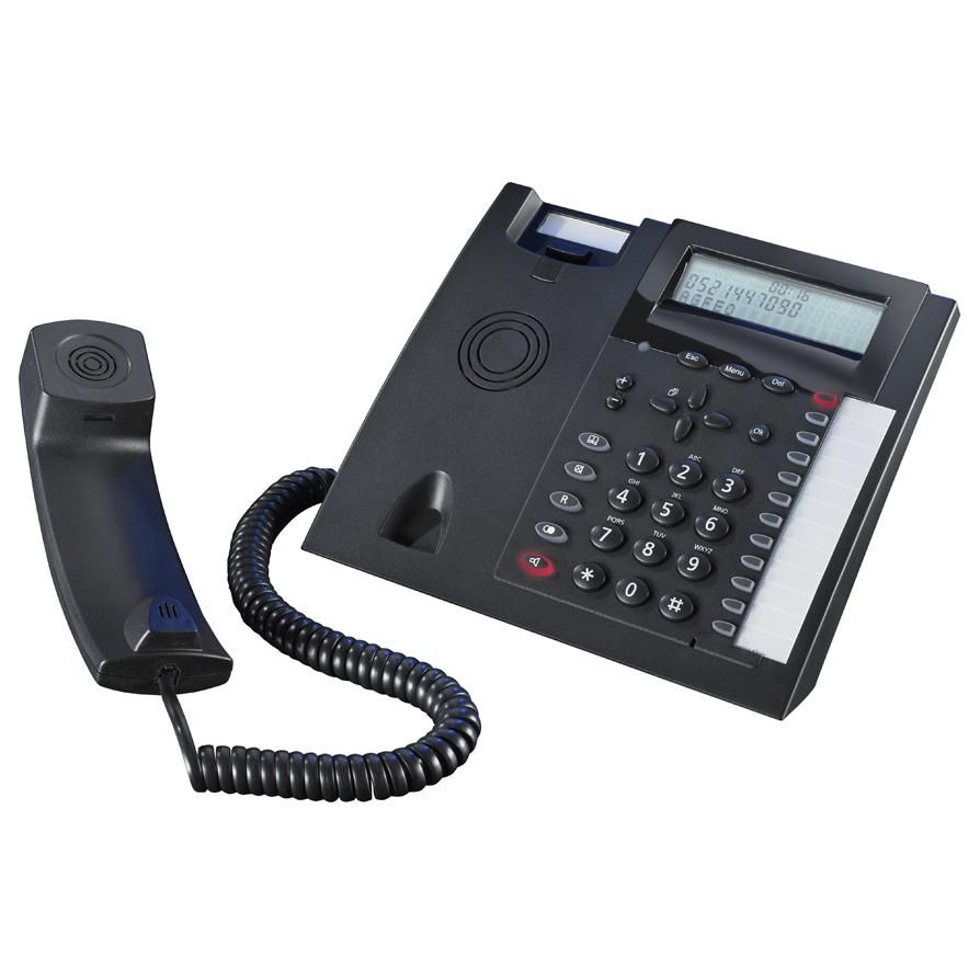 AGFEO T18 Analog Phone Black