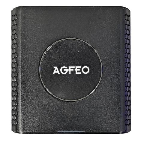 Estación base AGFEO 6101730 DECT, Negro